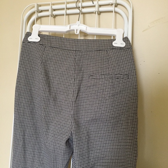 Zara slim patterned ankle pants XS - Picture 3 of 4